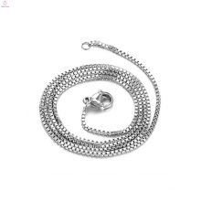 2018 New design fashionable jewelry platinum jewelry necklace platinum necklace chains platinum silver necklace
